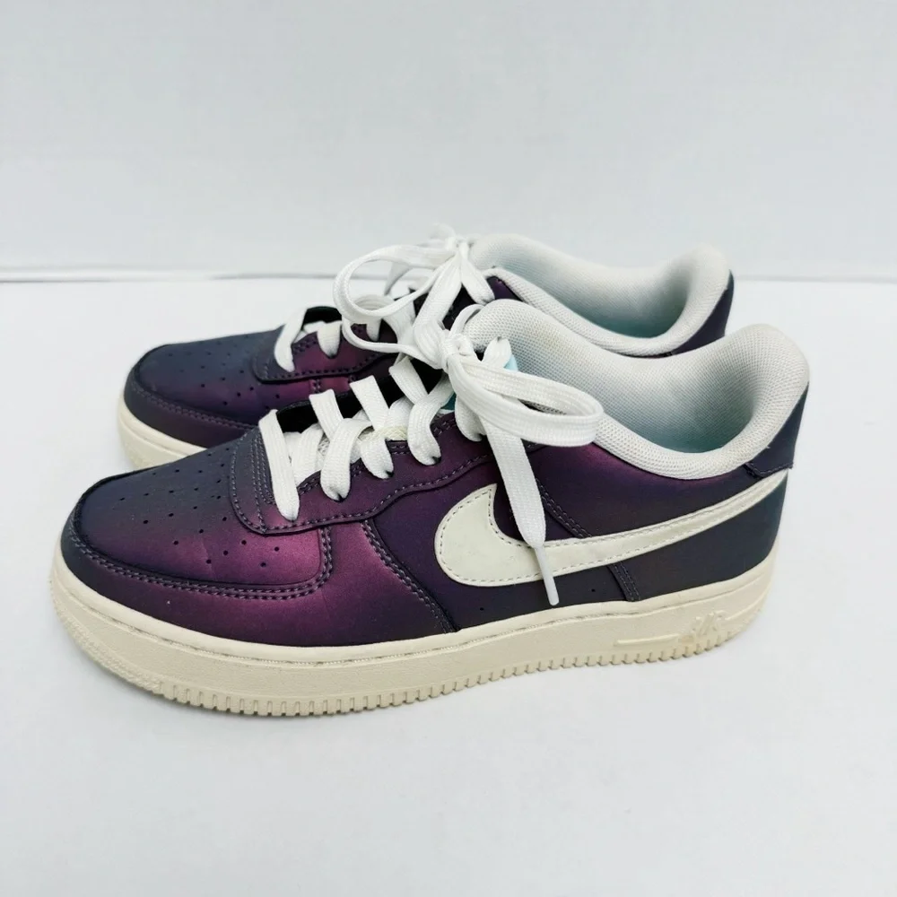 Nike - Iridescent Purple Air Force 1 Shoes